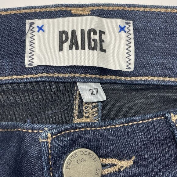 Paige Hoxton Jeans Dark Blue Ankle Skinny Women’s Size 27 - Picture 3 of 13